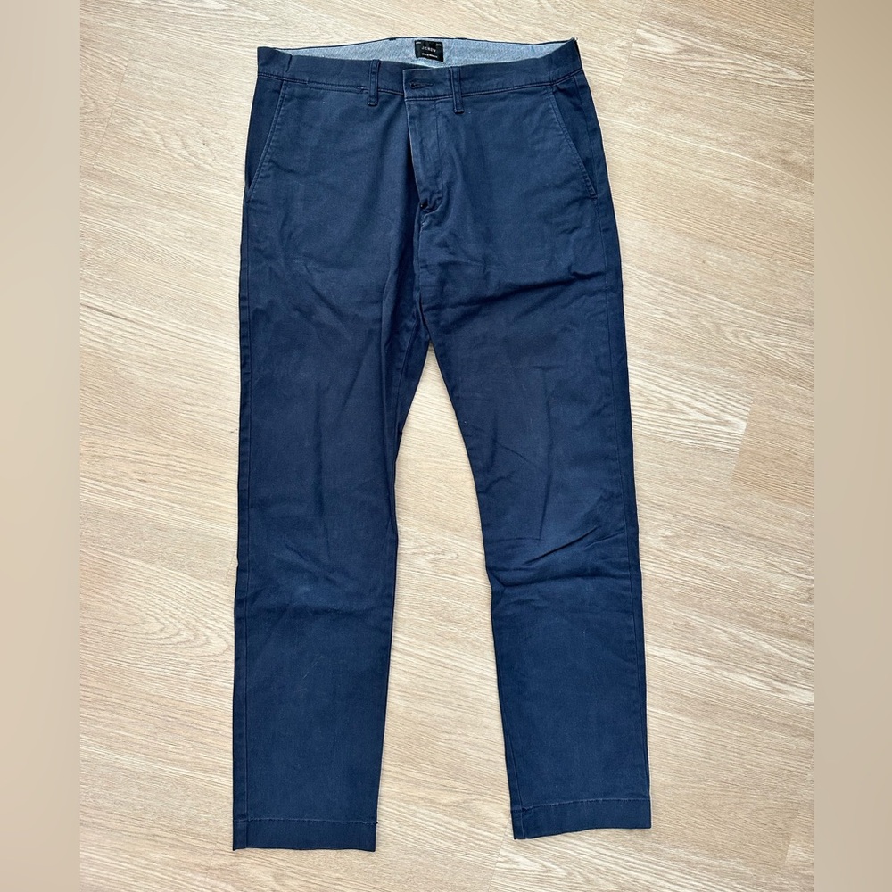 J.Crew 484 Slim-Fit Stretch Chino Pant Navy
